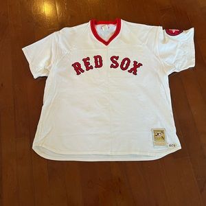 Mitchell & Ness Authentic 75 Boston Red Sox 3x